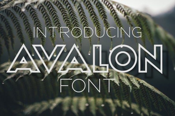 Avalon Font for Editorial Projects