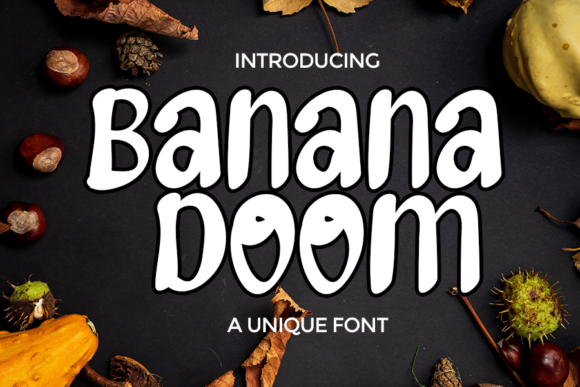 Banana Doom Font for Modern Web Design