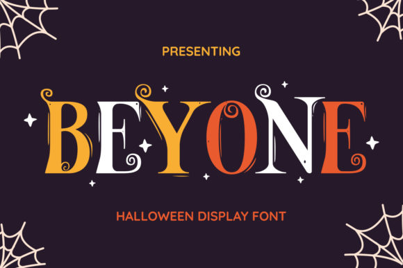 Beyone Font for Halloween-Themed Web Design