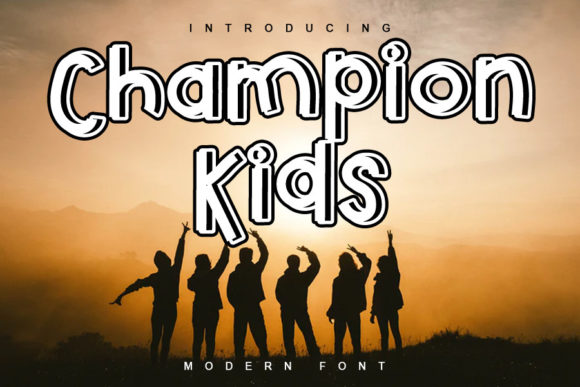 Champion Kids: A Playful Font for Young Audiences