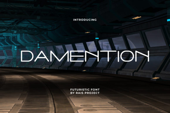 Damention Font for Modern Marketing and Design