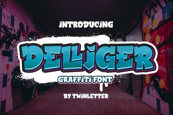 Delliger Font for Handmade Projects and More