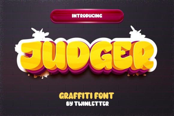 Exploring Judger: A Graffiti-Inspired Font for Bold Branding