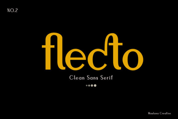 Flecto: A Modern Display Font for Editorial Elegance