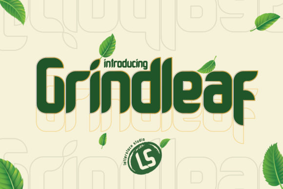 Grindleaf Font for Eye-Catching Digital Campaigns