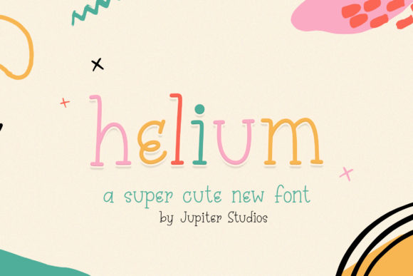 Helium Font for Web Design Projects