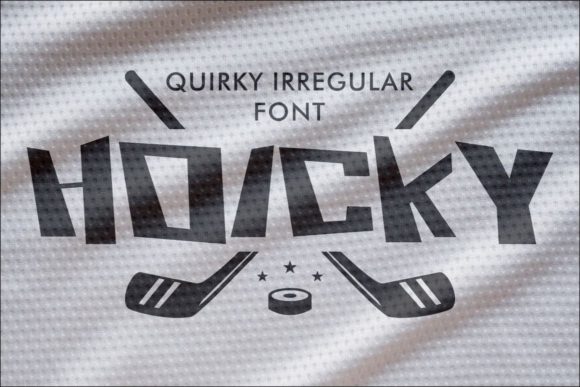 Hoicky: A Display Font That Speaks to Speed and Style