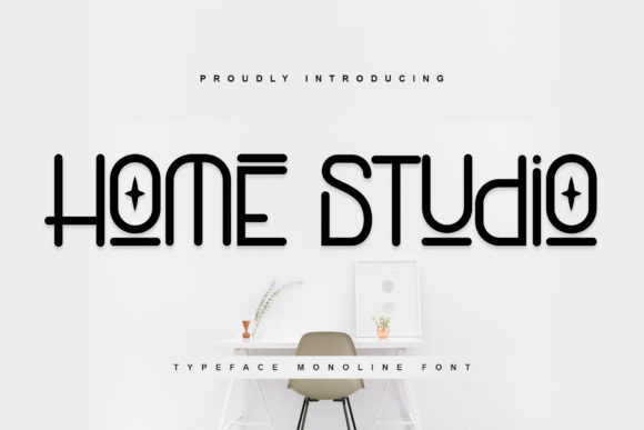 Home Studio: A Designer’s Take on a Display Font