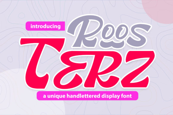 Roosterz: A Retro-Inspired Display Font for Bold Branding