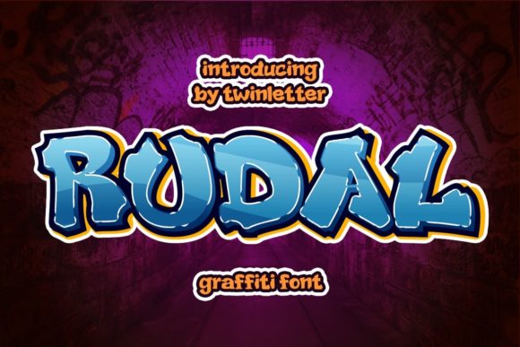 Rudal Font for Bold and Playful Branding