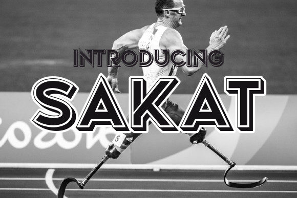 Sakat Display Font for Bold Digital Marketing