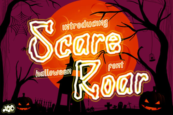 Scare Roar: A Darkly Stylish Display Font for Editorial Projects