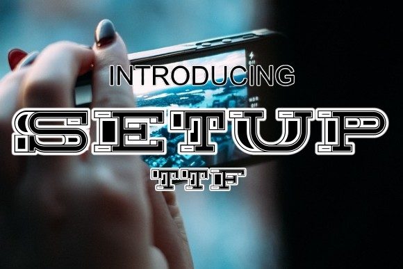 Setup: A Display Font That Elevates Editorial Design