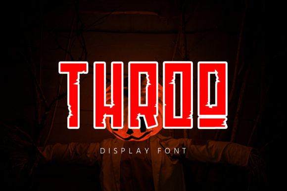 Throq: A Display Font with Bold Personality