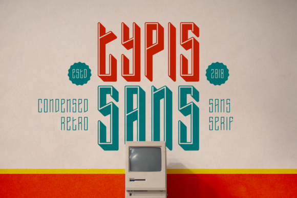 Typis: A Modern Display Font for Polished Branding