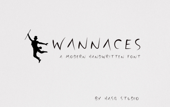 Wannaces: A Casual Display Font for Modern Web Design